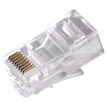 Conector RJ45 Macho 8x8 CAT6 Santana 10 Unidades
