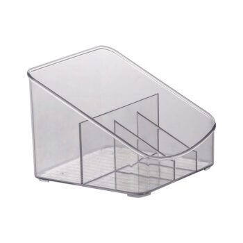 Organizador Multiuso Acrílico com Divisórias Paramount 18x17cm