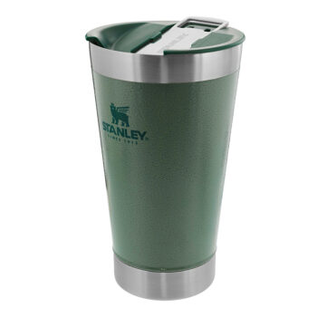 Copo Térmico em Aço Inox com Tampa Verde Stanley 473ml