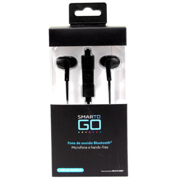 Fone de Ouvido Intra-auricular Bluetooth Multilaser 1m