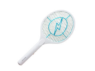 Raquete Elétrica Mata Insetos Recarregável Multilaser