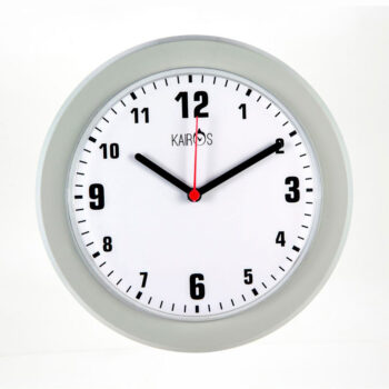 Relógio de Parede Analógico Branco Kairos