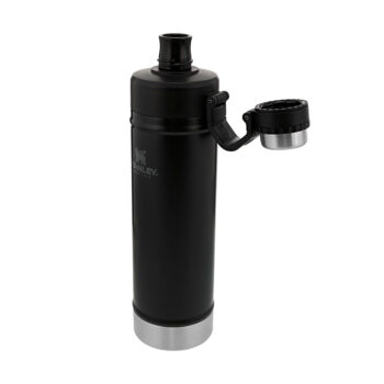 Garrafa Térmica em Aço Inox Preta Stanley 750ml