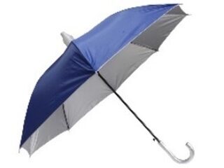 Guarda Chuva Automático Cabo Curvo Preto