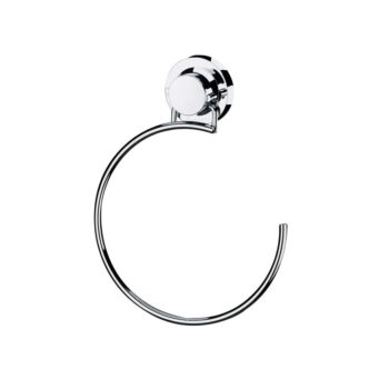 Toalheiro Argola 18cm com Ventosas Future