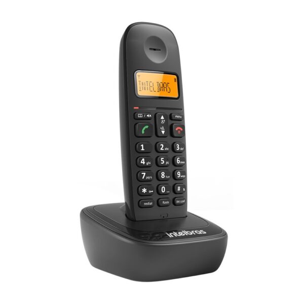 Telefone sem Fio com Identificador de Chamadas TS 2510 Preto Intelbras - Imagem 2
