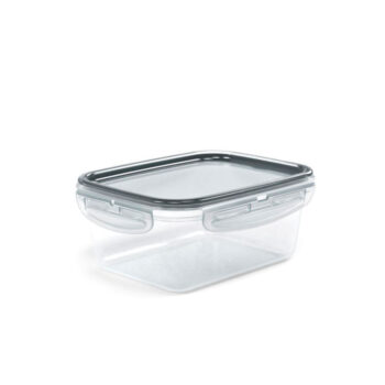 Pote Hermético de Plástico Tampa com Trava Plasútil 910ml