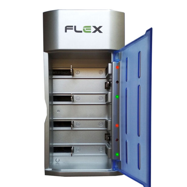 Carregador de Pilhas e baterias Flex Bivolt - Imagem 2