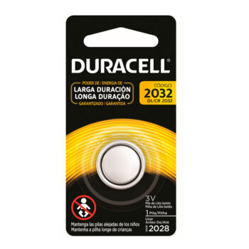 Bateria Botão Lithium CR2032 Duracell 3V