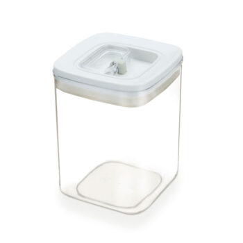 Pote Hermético de Plástico Seal & Lock Branco Arthi 1,7L