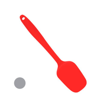 Espátula de Silicone Vermelha Uny Home