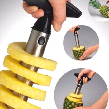 Descascador e Fatiador de Abacaxi em Inox Top Rio