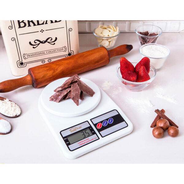 Balança Digital para Cozinha Casa Flex 10kg - Imagem 3
