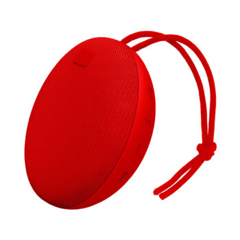 Caixa de Som Bluetooth Vermelha 5W Geonav