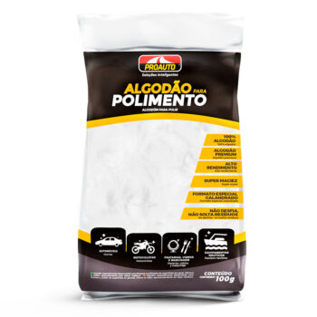 Algodão para Polimento Proauto 100g