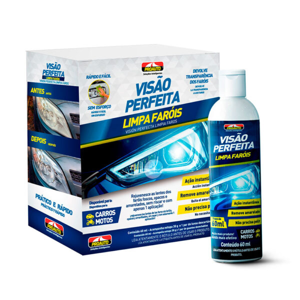 Revitalizador Limpa Faróis Proauto 60ml - Imagem 2