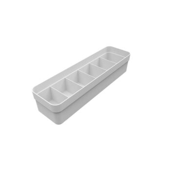 Organizador de Gaveta Multiuso Colmeia Logic P Branco 6 Divisórias OU