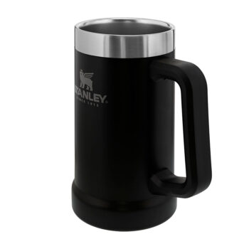 Caneca Térmica em Aço Inox Preta Stanley 709ml