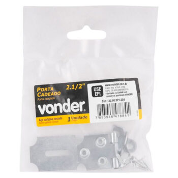 Porta Cadeado Zincado Vonder 2.1/2"