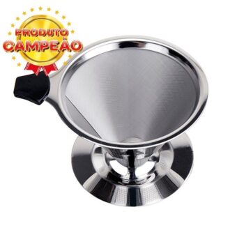 Coador de Café Reutilizável Aço Inox Uny Home