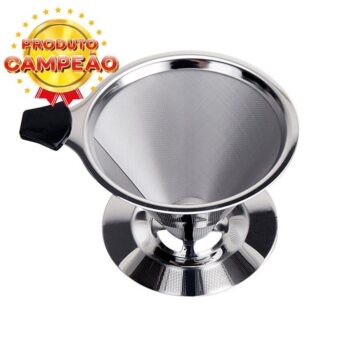 Coador de Café Reútilizável Aço Inox Uny Home