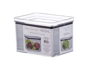 Pote Hermético de Plástico com Grade Lumini Paramount 1,8L