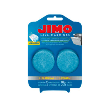 Pastilha Limpa Máquina de Lavar Louças Jimo 2 Pastilhas de 20g