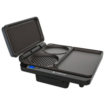 Grill Elétrico Antiaderente Cadence GRL510 Preto 1000W - 127V