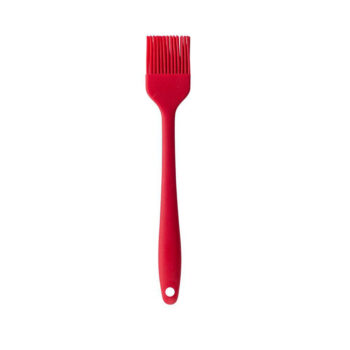 Pincel de Silicone Duplo Vermelho Oikos