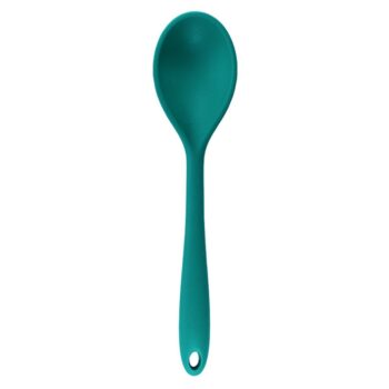 Colher de Arroz Verde em Silicone Oikos 27,2cm