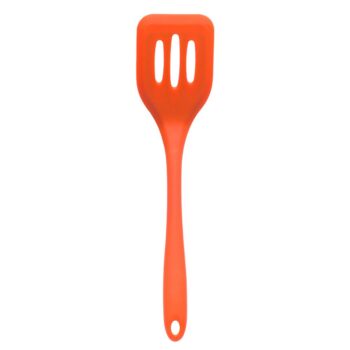 Espátula de Silicone Vazada Laranja Oikos