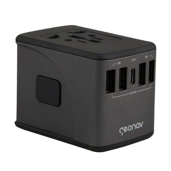 Adaptador de Tomada Universal com 4 USB Geonav - Imagem 2