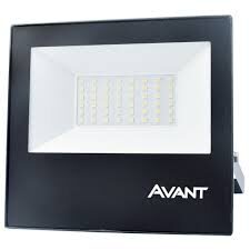 Refletor Led 50W Ip65 Preto 6.5K Avant