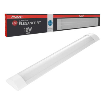Luminária De Teto Led 18W Bivolt Branca Avant