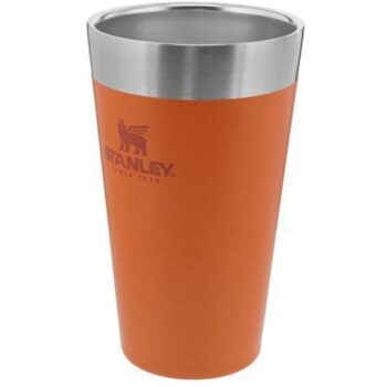 Copo Térmico em Aço Inox sem Tampa Laranja Stanley 473ml