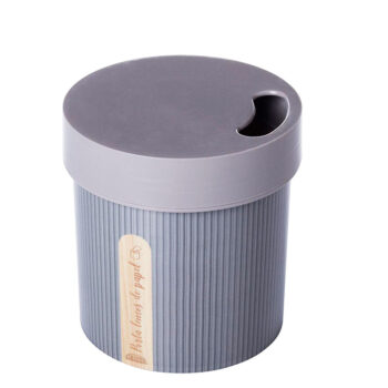 Porta Papel Higiênico Plástico Cinza Plasútil