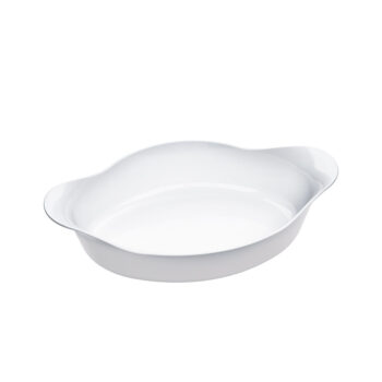 Assadeira de Vidro Oval Opaline Marinex 600ml