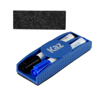 Apagador para Quadro Branco com 2 Pincéis Kaz