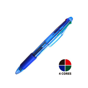 Caneta Esferográfica 4 Cores Kaz 1.0