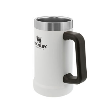 Caneca Térmica em Aço Inox Branca Stanley 709ml