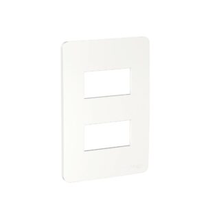 Placa Orion 4X2 Duas Tomadas Branca Schneider