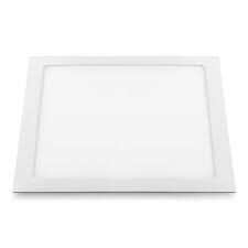 Plafon Led Embuir Quadrada 24W Bivolt 4.0K Demi