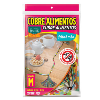 Tela Protetora para Alimentos Branca Premium Home 60x60cm