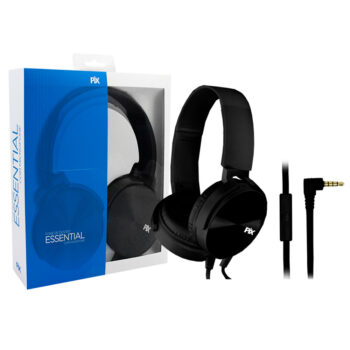 Fone de Ouvido Headphone com Microfone Preto Pix 1,2m
