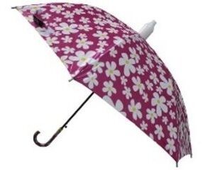 Guarda Chuva Automático Cabo Curvo Estampado