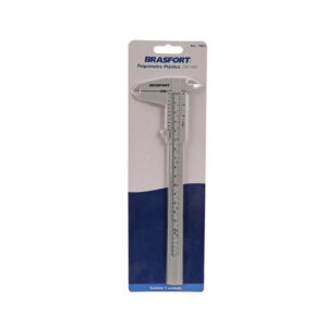 Paquímetro Plástico 150mm 6'' Brasfort