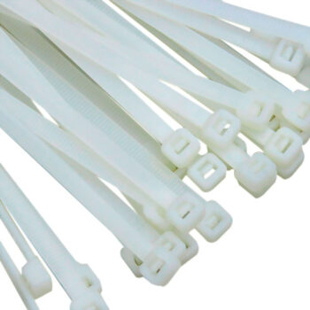 Abraçadeira em Nylon 7,6x387mm Natural Frontec 25 Unidades