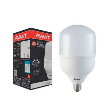 Lâmpada Bulbo HP Led 30W Branca Bivolt E27 Avant