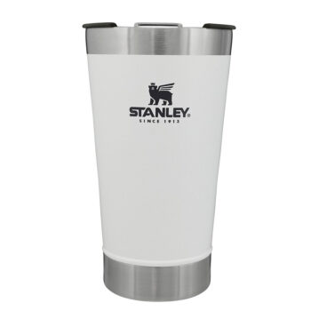 Copo Térmico em Aço Inox com Tampa Branco Stanley 473ml