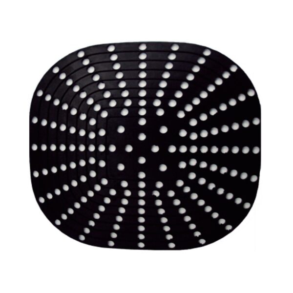 Protetor de Fritadeira Elétrica Quadrado em Silicone Preto Multiflex